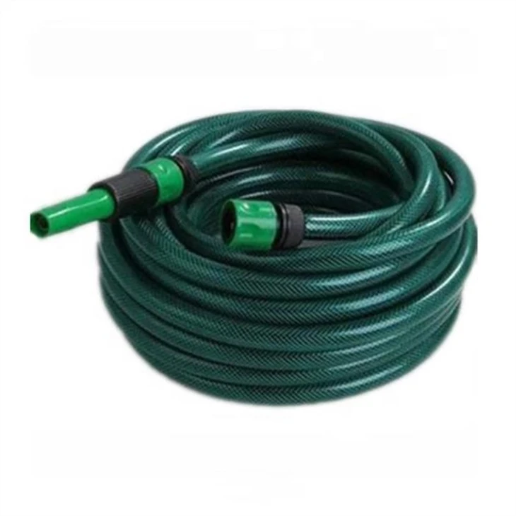 PVC green braided pipe-3