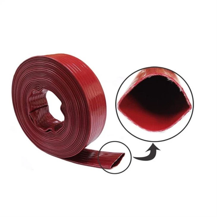 Rubber flat garden hose-3
