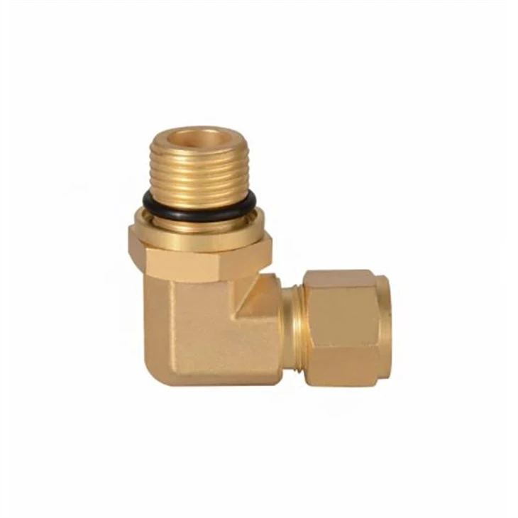 sleeve type brass pipe fitting-1